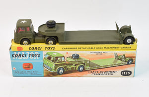 Corgi toys 1135 Bedford Equipment Transporter Virtually Mint/Boxed