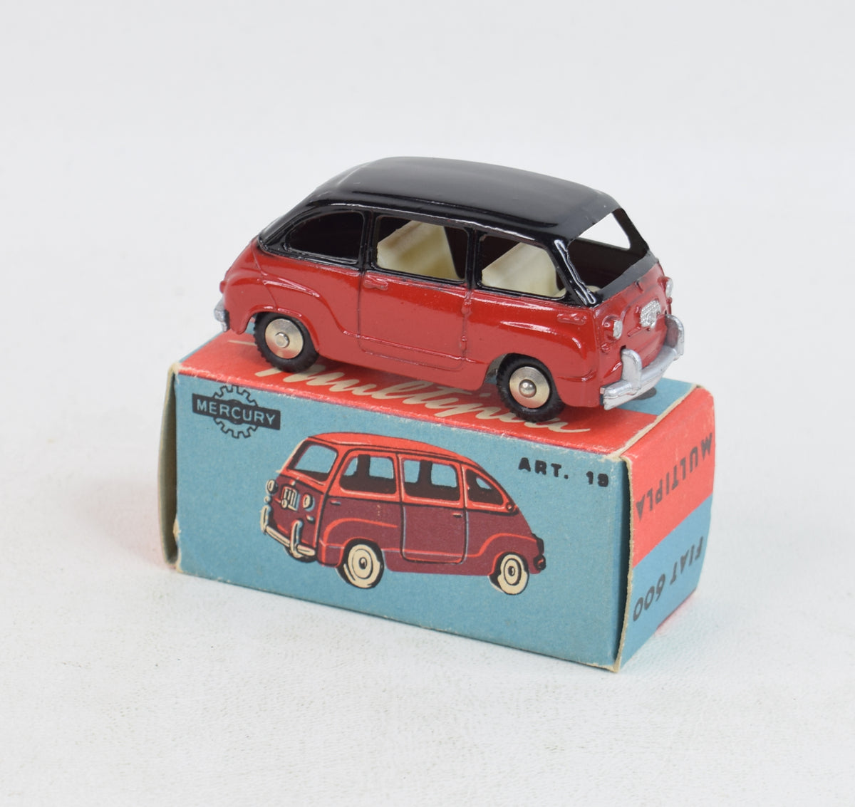 Mercury toys Art 18 Fiat 600 Virtually Mint/Boxed
