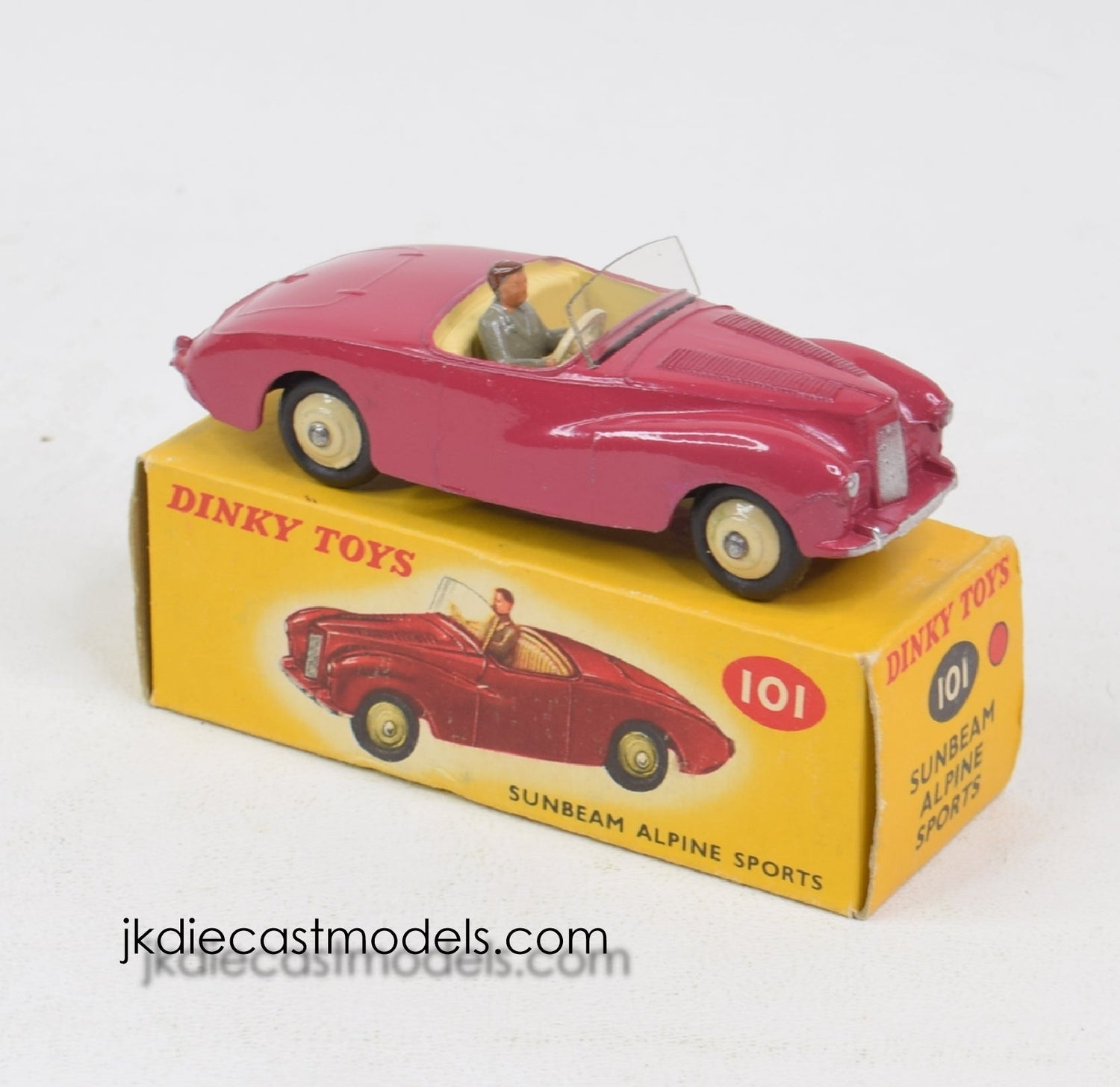 Dinky toy 101 Sunbeam Alpine Virtually Mint/Boxed – JK DIE-CAST MODELS