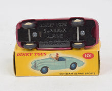Dinky toy 101 Sunbeam Alpine Virtually Mint/Boxed