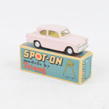 Spot-on 213 Ford Anglia Virtually Mint (Pale pink)
