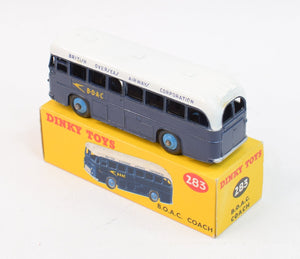 Dinky toys 283 B.O.A.C Coach Virtually Mint/Nice box