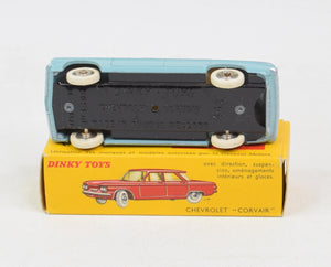 French Dinky Toys 552 Chevrolet Corvair Virtually Mint/Nice box 'Carlton Collection'