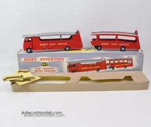 Dinky toys 983 Car Carrier with Trailer Virtually Mint/Boxed