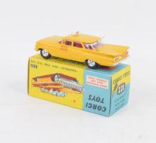 Corgi toys 221 'Chevrolet' New York Taxi Virtually Mint/Nice box