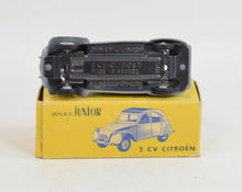 Dinky Junior 105 Citroen 2cv Very Near Mint/Boxed