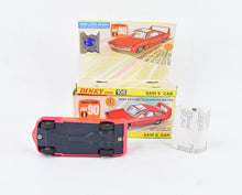 Dinky toys 108 Sam's Car Very Near Mint/Nice box (Fluorescent orange)