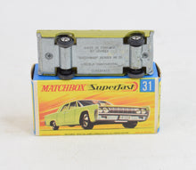 Matchbox Lesney Superfast 31 Lincoln Virtually Mint/Boxed "Cricklewood Collection"