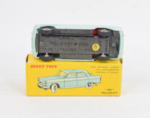 French Dinky 553 Peugeot 404 Virtually Mint/Nice box