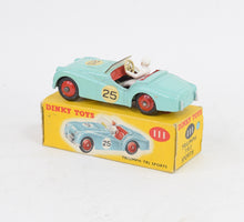 Dinky toys 111 Triumph Tr2 Virtually Mint/Nice box