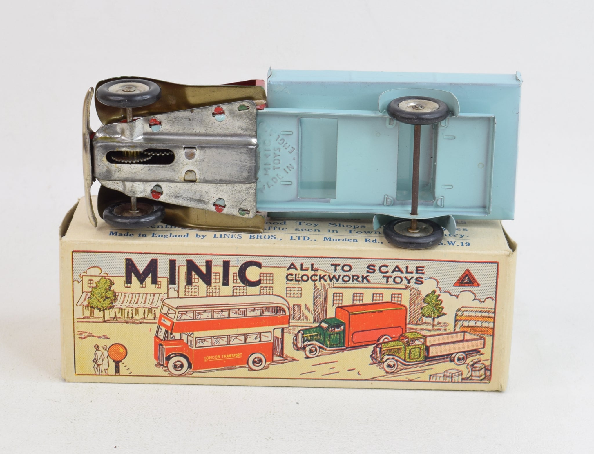 Tri ang Minic Delivery Lorry Virtually Mint Boxed JK DIE CAST MODELS tri-ang-minic-delivery-lorry-virtually-mint-boxed-jk-die-cast-models