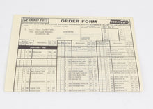 Corgi toys 1964 Order forms