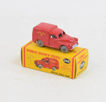 Dublo Dinky toy 068 Royal Mail Van Virtually Mint/Lovely box "J. W Collection"