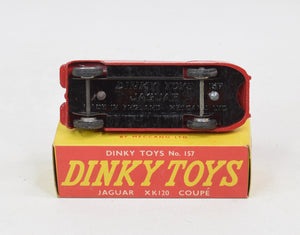 Dinky Toys 157 Jaguar Xk 120 Virtually Mint/Nice box 'BGS Collection'