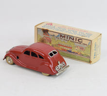 Tri-ang Minic 9m - Streamlined saloon - Very Near Mint/Boxed
