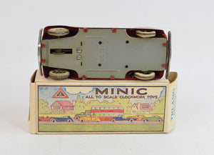 Tri-ang Minic 9m - Streamlined saloon - Very Near Mint/Boxed