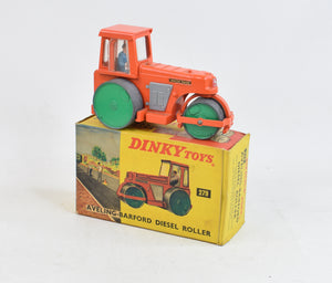 Dinky toys 279 Aveling Road Roller Virtually Mint/Boxed 'The J. W Collection)