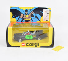 Corgi toys 267 Batmobile Virtually Mint/Nice box (1983 Batcopter decal version)