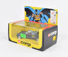 Corgi toys 267 Batmobile Virtually Mint/Nice box (1983 Batcopter decal version)
