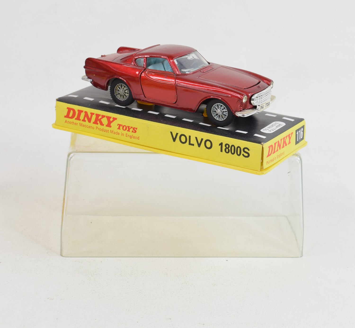 Dinky toy 116 Volvo 1800s Virtually Mint/boxed
