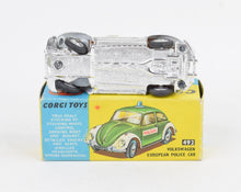 Corgi Toys 492 'Dutch Export' European Police Car Virtually Mint/Boxed