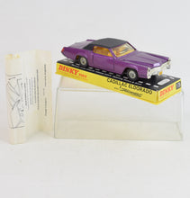 Dinky toy 175 Cadillac Eldorado Virtually Mint/Boxed