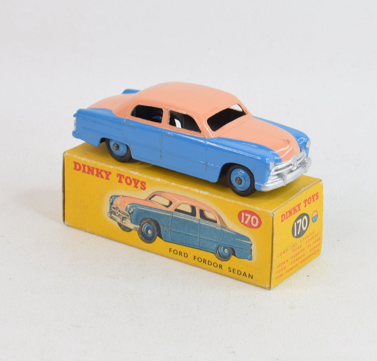 Dinky toys 170 Ford Fordor Virtually Mint/Nice box (Highline)