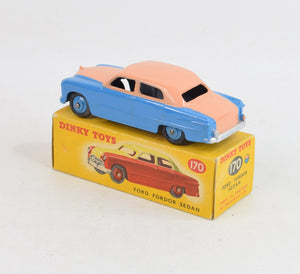 Dinky toys 170 Ford Fordor Virtually Mint/Nice box (Highline)