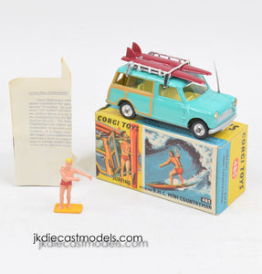 Corgi Toys 485 Surfing with B.M.C Virtually Mint/Boxed 'Avonmore Collection'