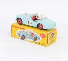 Dinky toys 111 Triumph Tr2 Virtually Mint/Nice box (Light blue)