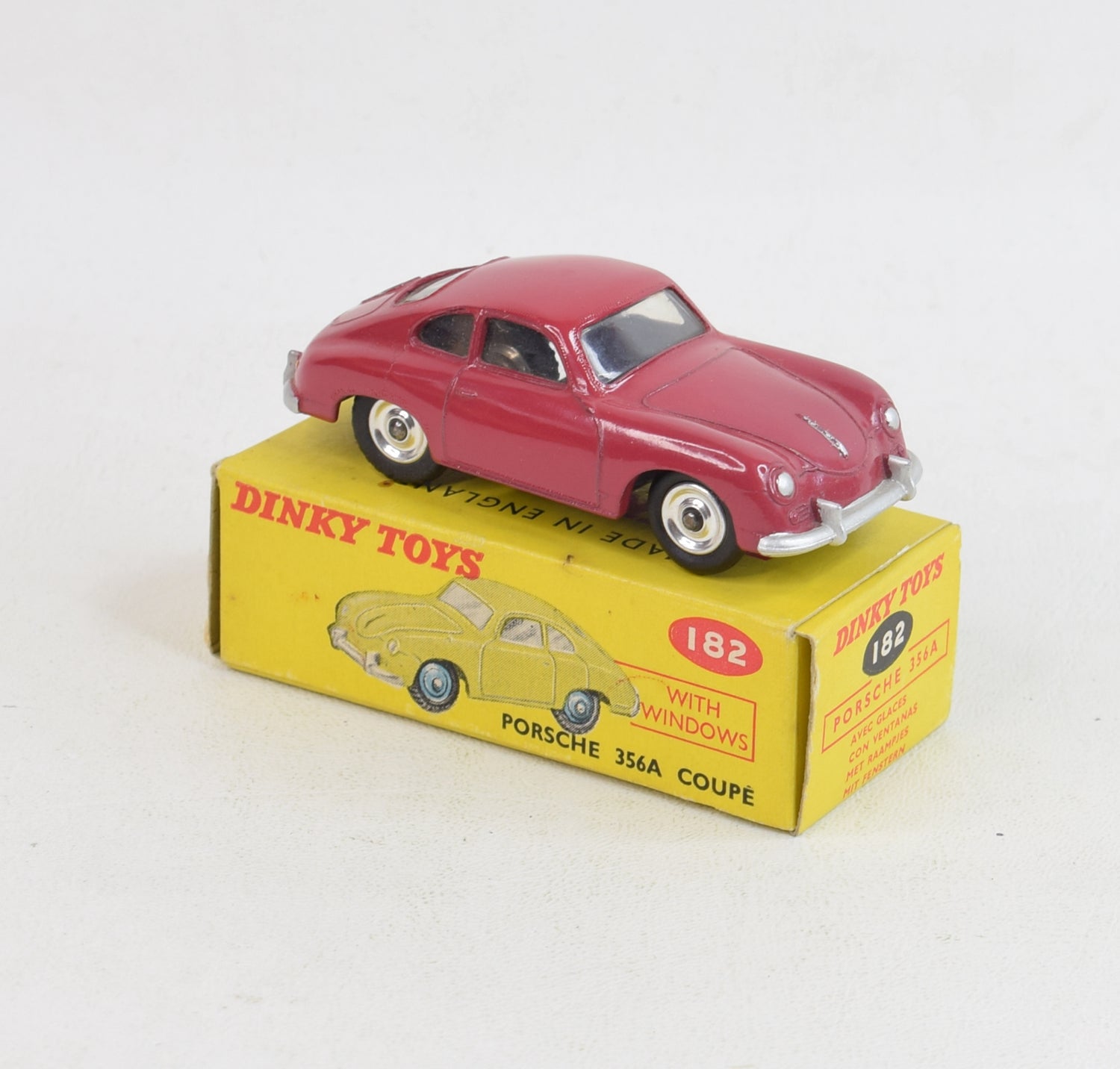 Dinky 182 Porsche 356A Coupe Virtually Mint/Boxed