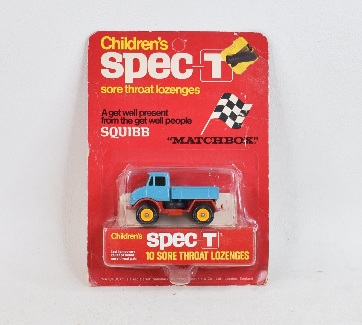 Matchbox Lesney No.49 Mercedes Unimog (Spec-T card) M.O.C 