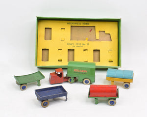 Dinky toys 33 Mechanical Horse Gift set Near Mint/Boxed