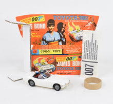Corgi toys 336 James Bond Toyota Virtually Mint/Lovely box