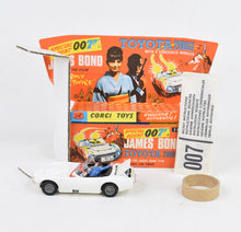 Corgi toys 336 James Bond Toyota Virtually Mint/Lovely box