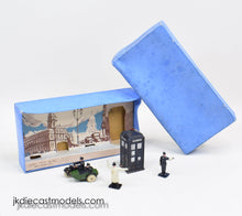 Dinky toys 42 Pre war Police Hut, Motor Cycle & Patrol Virtually Mint/Boxed