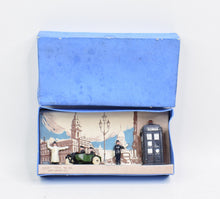 Dinky toys 42 Pre war Police Hut, Motor Cycle & Patrol Virtually Mint/Boxed