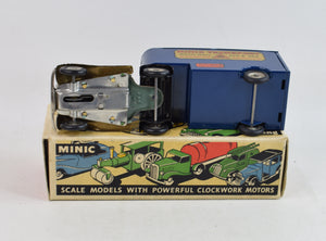 Tri-ang Minic 30m Mechanical Horse with Pantechnicon set Very Near Mint/Boxed