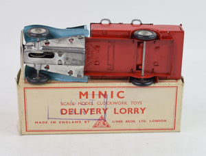 Tri-ang Minic Refuse Lorry Virtually Mint/Boxed