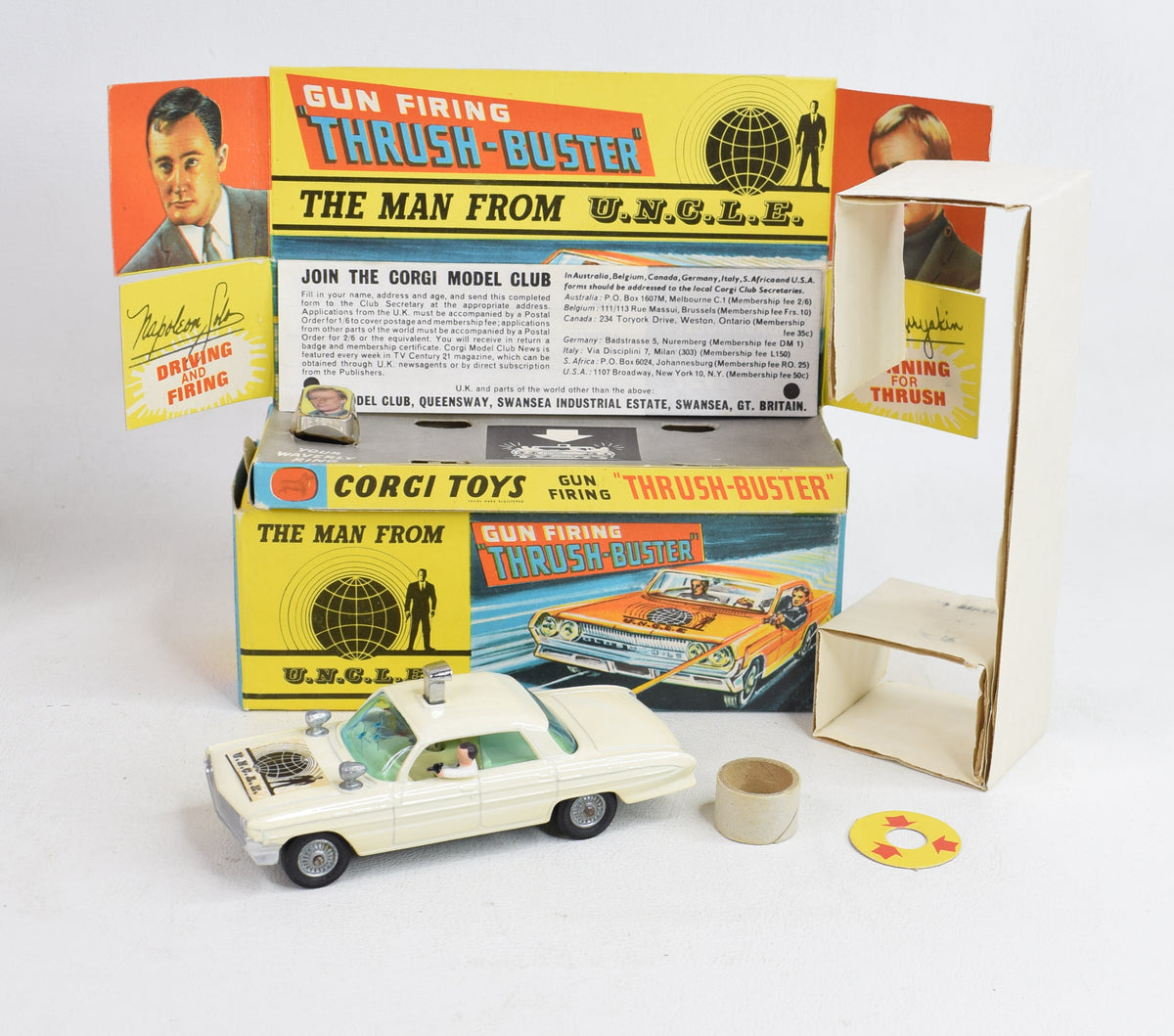 Corgi toys 497 M.F.U Export Virtually Mint/Lovely box