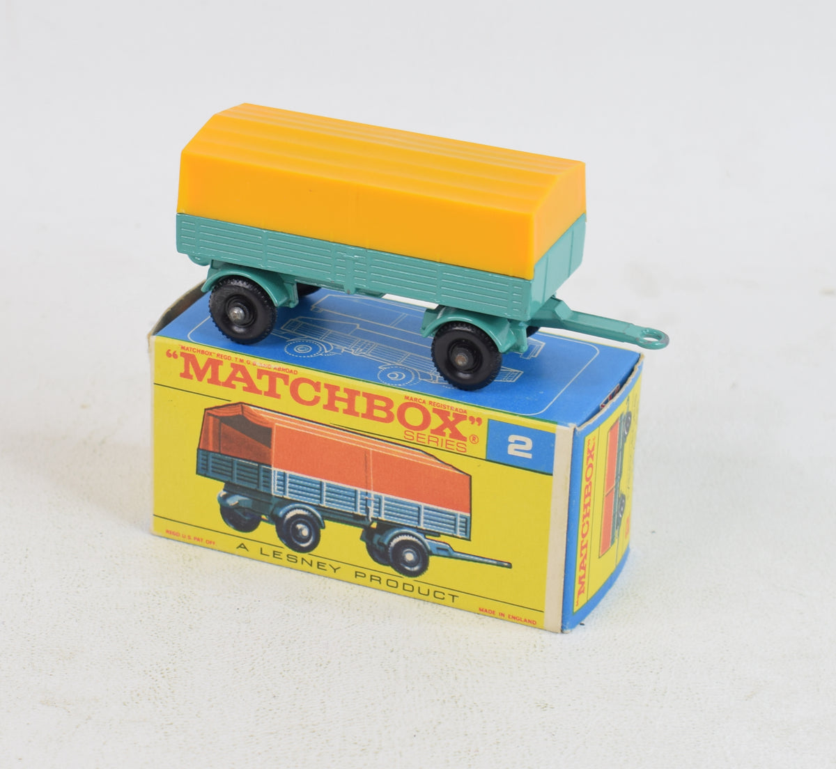 Matchbox 2 Mercedes trailer Virtually Mint/Boxed 'Rifleman Collection