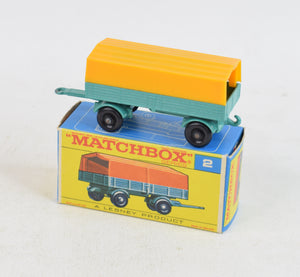 Matchbox 2 Mercedes trailer Virtually Mint/Boxed 'Rifleman Collection"