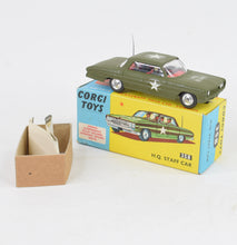 Corgi toys 358 H.Q Staff Car Virtually Mint/Nice box