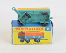 Matchbox 2 Mercedes trailer Virtually Mint/Boxed 'Rifleman Collection"