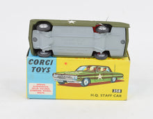 Corgi toys 358 H.Q Staff Car Virtually Mint/Nice box