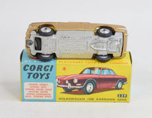 Corgi toys 239 Karmann Ghia Virtually Mint/Nice box