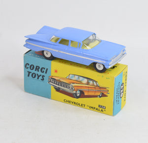 Corgi toys 220 Chevrolet Impala Virtually Mint/Nice box