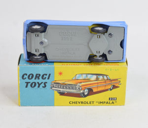 Corgi toys 220 Chevrolet Impala Virtually Mint/Nice box