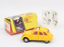 Corgi toys 272 Citroen 2cv F.Y.E.O Bond Virtually Mint/Boxed ''The Winchester Collection''