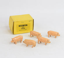 Dinky toys 2c trade box of 5 pigs